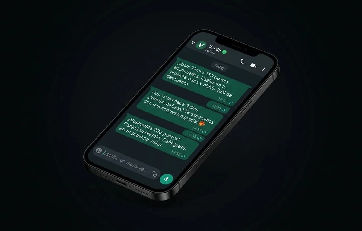 Puntos y campañas automáticas por WhatsApp